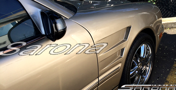Custom Mercedes E Class  Sedan Fenders (1996 - 2002) - $850.00 (Part #MB-038-FD)